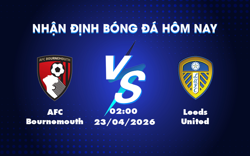 afc bournemouth leeds united 23 04 ngoai hang anh