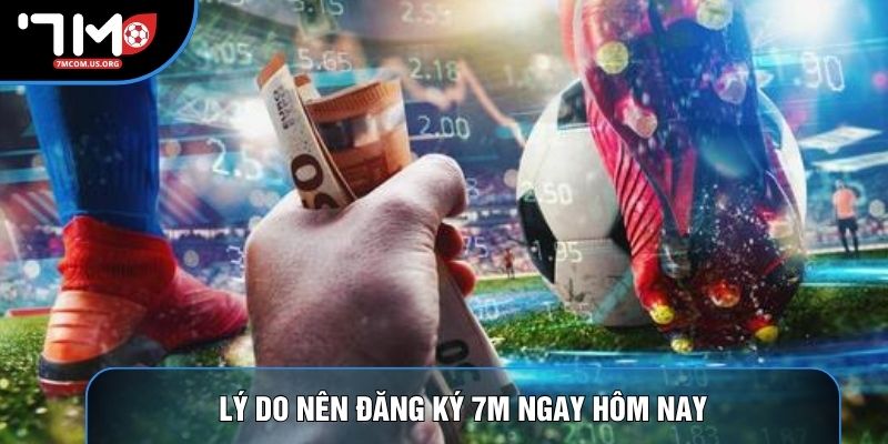 Lý do nên đăng ký 7M ngay hôm nay Lý do nên đăng ký 7M ngay hôm nay