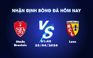 stade brestois lens 25 04 ligue 1