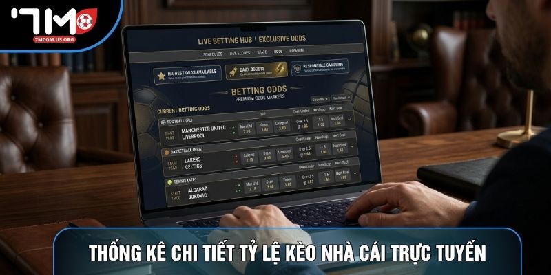 Thống kê chi tiết tỷ lệ kèo nhà cái trực tuyến