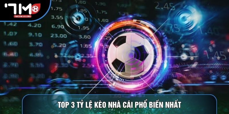 Top 3 tỷ lệ kèo nhà cái phổ biến nhất